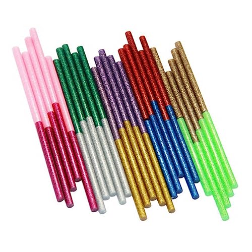 Homoyoyo 100Stücke Glitzer Klebestifte Bunte Heißklebestifte für Mini Heißklebepistole für Bastelprojekte DIY Schulprojekte Dekorationen Verschiedenen Homoyoyo 100Stücke Glitzer Klebestifte Bunte Heißklebestifte für Mini Heißklebepistole für Bastelprojekte DIY Schulprojekte Dekorationen Verschiedenen von Homoyoyo