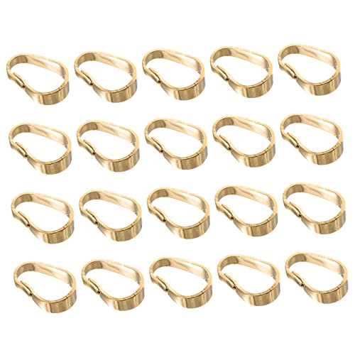 Homoyoyo 100Stücke Halskette Anhängeranschluss DIY Schmuckverschluss Für Herstellung Von Armbändern Fußketten Und Mehr Langlebig Und Leicht Zu Installieren Homoyoyo 100Stücke Halskette Anhängeranschluss DIY Schmuckverschluss Für Herstellung Von Armbändern Fußketten Und Mehr Langlebig Und Leicht Zu Installieren von Homoyoyo
