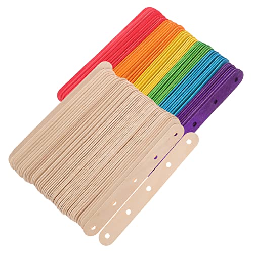 Homoyoyo 100Stücke Holz Bastelstäbe für DIY Projekte Eisschalen Craft Sticks Naturholz für Bastelarbeiten Schule Freizeit und Partys Farbige Naturfarbene Homoyoyo 100Stücke Holz Bastelstäbe für DIY Projekte Eisschalen Craft Sticks Naturholz für Bastelarbeiten Schule Freizeit und Partys Farbige Naturfarbene von Homoyoyo
