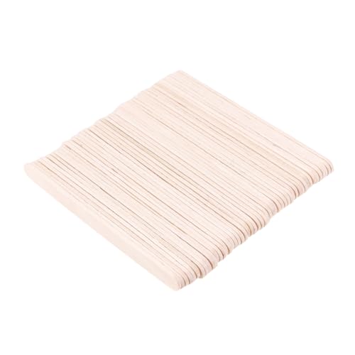 Homoyoyo 100Stücke Holz Eisstäbchen für DIY Projekte Zungenspatel und Bastelarbeiten Sicher und für Gruppenaktivitäten und Schulprojekte Homoyoyo 100Stücke Holz Eisstäbchen für DIY Projekte Zungenspatel und Bastelarbeiten Sicher und für Gruppenaktivitäten und Schulprojekte von Homoyoyo