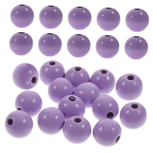 Homoyoyo 100Stücke Holzperlen Für DIY Schmuck Glatte Langlebige Naturmaterialien Für Armbänder Halsketten Und Heimdekoration Homoyoyo 100Stücke Holzperlen Für DIY Schmuck Glatte Langlebige Naturmaterialien Für Armbänder Halsketten Und Heimdekoration von Homoyoyo