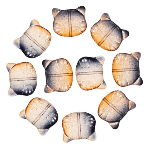 Homoyoyo 100Stücke Katzenform DIY Glasperlen Vorgelochte Perlen für Schmuckherstellung und Basteln Sichere und Langlebige Materialien für Kreative Projekte für Dekoration Homoyoyo 100Stücke Katzenform DIY Glasperlen Vorgelochte Perlen für Schmuckherstellung und Basteln Sichere und Langlebige Materialien für Kreative Projekte für Dekoration von Homoyoyo