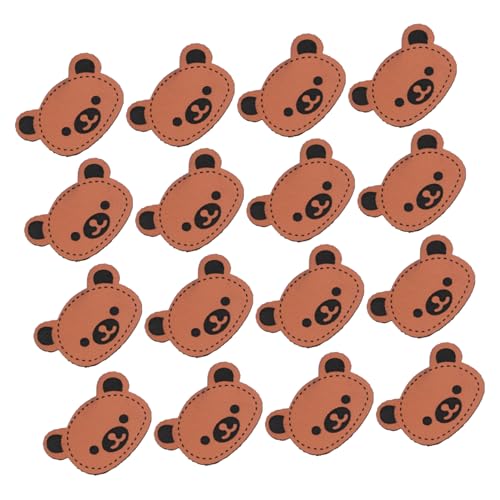Homoyoyo 100Stücke Kleidungsetiketten PU Handgemachte Tags für Kleidung Taschen Stricken und DIY Projekte Einzigartige Modeaccessoires für Bastelarbeiten von Homoyoyo