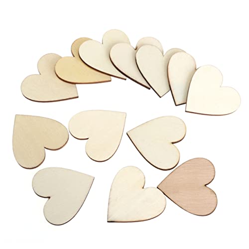 Homoyoyo 100Stücke Leere Herzförmige Holzscheiben für DIY Bastelarbeiten Glatte Oberfläche zum Bemalen und Dekorieren für Hochzeiten und Partys Natürliche Holzscheiben Homoyoyo 100Stücke Leere Herzförmige Holzscheiben für DIY Bastelarbeiten Glatte Oberfläche zum Bemalen und Dekorieren für Hochzeiten und Partys Natürliche Holzscheiben von Homoyoyo