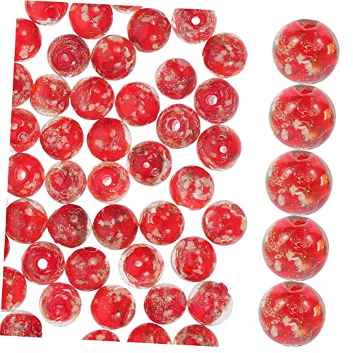 Homoyoyo 100Stücke Leuchtende Glasperlen Runde Schmuckperlen Für DIY Armbänder Halsketten Glänzende Dekorative Perlen Für Wohnkultur Und Kunsthandwerk Homoyoyo 100Stücke Leuchtende Glasperlen Runde Schmuckperlen Für DIY Armbänder Halsketten Glänzende Dekorative Perlen Für Wohnkultur Und Kunsthandwerk von Homoyoyo