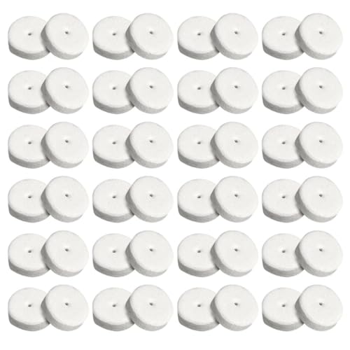 Homoyoyo 100Stücke Ohrring Verschlüsse Ohrpolster Für Sicheren Halt Gepolsterte Schutzkissen Für Ohrstecker Schaumstoffpads Ohrring Scheibenschutz Für DIY Schmuck von Homoyoyo