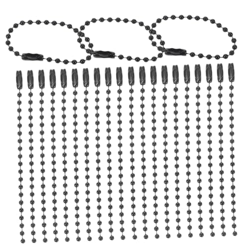 Homoyoyo 100Stücke Perlenkette Eisen Für DIY Schlüsselanhänger Und Schmuckprojekte Schließen Für Tags Halsketten Und Dekorationen Homoyoyo 100Stücke Perlenkette Eisen Für DIY Schlüsselanhänger Und Schmuckprojekte Schließen Für Tags Halsketten Und Dekorationen von Homoyoyo