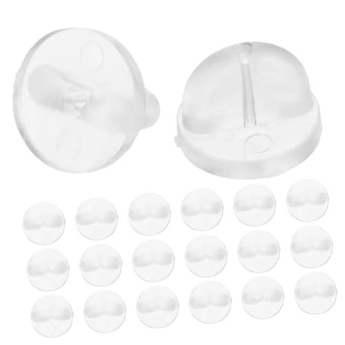 Homoyoyo 100Stücke Pin Rückseiten Für DIY Anstecknadeln Praktische Broschenrücken Zubehör Für Schmuckherstellung Und Handwerk Transparent Einfach Zu Verwenden Sicher von Homoyoyo