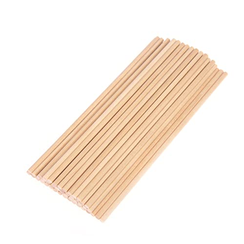 Homoyoyo 100Stücke Runde Holzstäbe für Bastelarbeiten Naturholz Dowel Sticks für DIY Spielzeuge und Holzprojekte für Bastler Homoyoyo 100Stücke Runde Holzstäbe für Bastelarbeiten Naturholz Dowel Sticks für DIY Spielzeuge und Holzprojekte für Bastler von Homoyoyo