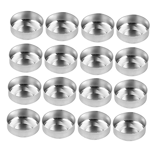 Homoyoyo 100Stücke Teelicht Dosen Aluminium Kerzenformen Leere Teekerzenbehälter Für DIY Für Teelichter Hochzeit Basteln Und Besondere Anlässe von Homoyoyo