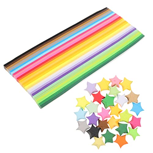 Homoyoyo 1030 Blatt Origami Papier Set Farben Stern Faltpapier für Party Bastelpapier Lichtreflektierend Robust Vielseitig für Feiertags und Themenpartys von Homoyoyo