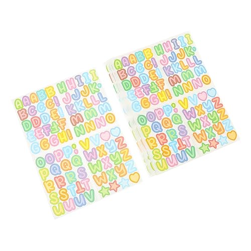 Homoyoyo 10Blätter Buchstabenaufkleber Selbstklebende Vinyl Buchstabensticker für DIY Projekte Scrapbooking Geschenkanhänger und Kreative Kunsthandwerke Homoyoyo 10Blätter Buchstabenaufkleber Selbstklebende Vinyl Buchstabensticker für DIY Projekte Scrapbooking Geschenkanhänger und Kreative Kunsthandwerke von Homoyoyo