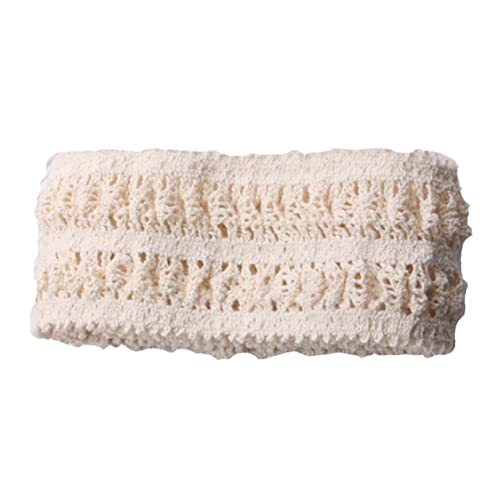 Homoyoyo 10M Baumwollspitzenband DIY Zubehör Elastisches Breites Spitzenband Beige für Haarschmuck Dekoration und Projekte für Mädchenkleider Homoyoyo 10M Baumwollspitzenband DIY Zubehör Elastisches Breites Spitzenband Beige für Haarschmuck Dekoration und Projekte für Mädchenkleider von Homoyoyo