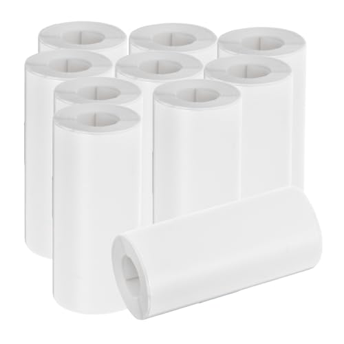 Homoyoyo 10Rollen Selbstklebendes Thermodruckpapier Für Mini Drucker Hochwertiges Druckpapier Für Sofortbildkameras Und Pocket Printer Für Fotoaufkleber von Homoyoyo