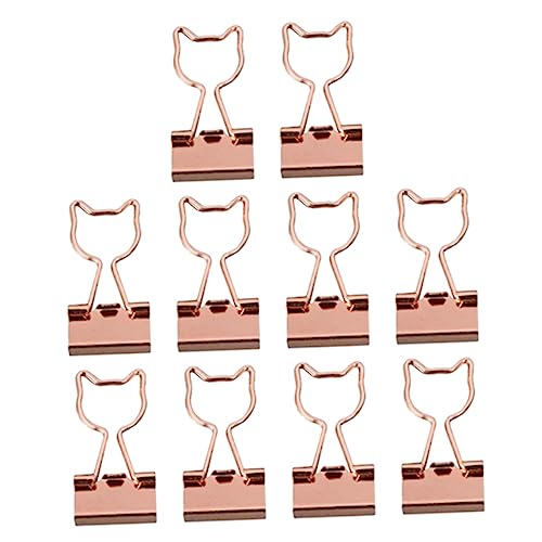 Homoyoyo 10Stücke Bindemittel Clips Büroklammern für Dokumente Vielseitige Paper Clips Roségoldene Ausführung für Schule und Büro Hochwertige Bürobedarf für Organisation Homoyoyo 10Stücke Bindemittel Clips Büroklammern für Dokumente Vielseitige Paper Clips Roségoldene Ausführung für Schule und Büro Hochwertige Bürobedarf für Organisation von Homoyoyo
