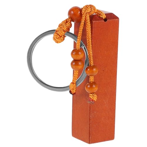 Homoyoyo 10Stücke Holzschlüsselanhänger Blanko DIY Gravur Schlüsselbund Holzblanks für Kreative Dekoration Personalisierte für Schlüssel Taschen von Homoyoyo