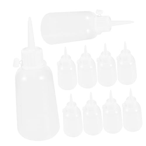 Homoyoyo 10Stücke Kleberflasche Präzisions Kunststoff Quetschflasche für Haushaltskleber für Öl Lotionen Farben und Mehr Homoyoyo 10Stücke Kleberflasche Präzisions Kunststoff Quetschflasche für Haushaltskleber für Öl Lotionen Farben und Mehr von Homoyoyo