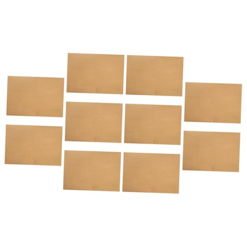 Homoyoyo 10Stücke Kraftpapier Ordner Dokumentenordner Mit Stabile Büromappe Aus Kraftpapier Für Organisation Von Unterlagen Vielseitig Einsetzbar Für Büro von Homoyoyo