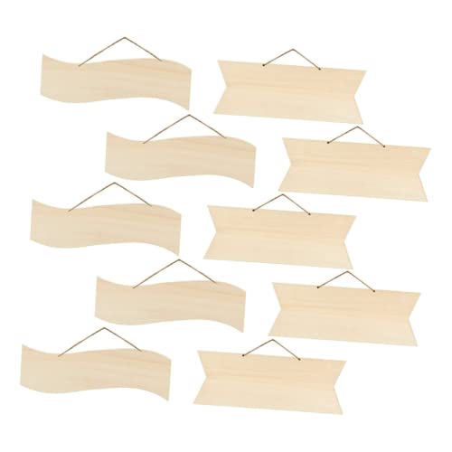 Homoyoyo 10Stücke Leere Holzschilder für Handwerk Unbehandelte Holzplaketten zum Basteln DIY für Hochzeiten Gartenregeln und Projekte Beschriften Homoyoyo 10Stücke Leere Holzschilder für Handwerk Unbehandelte Holzplaketten zum Basteln DIY für Hochzeiten Gartenregeln und Projekte Beschriften von Homoyoyo