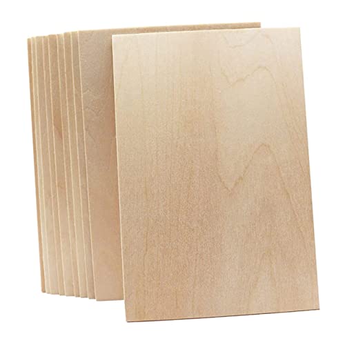 Homoyoyo 10Stücke Unbehandelte Rechteckige Holzscheiben für DIY Bastelprojekte Dicke für Holzhandwerk Geschenketiketten Malerei und Dekoration Homoyoyo 10Stücke Unbehandelte Rechteckige Holzscheiben für DIY Bastelprojekte Dicke für Holzhandwerk Geschenketiketten Malerei und Dekoration von Homoyoyo