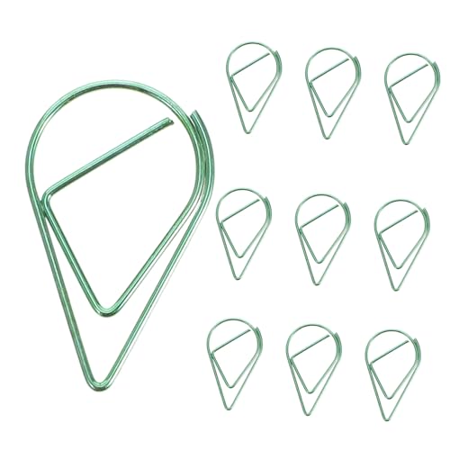 Homoyoyo 10Stücke Wasserdichte Kreative Papierclips Cartoon Büroklammern Aus Metall Für Schule Und Büro Starke Klemmkraft Und Langlebige Verarbeitung von Homoyoyo