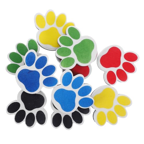 Homoyoyo 10Stücke Wiederverwendbare Whiteboard Radiergummis Magnetische Tafelwischer aus Eva für Zuhause Büro und Schule Langlebige Materialien Bunten Designs Homoyoyo 10Stücke Wiederverwendbare Whiteboard Radiergummis Magnetische Tafelwischer aus Eva für Zuhause Büro und Schule Langlebige Materialien Bunten Designs von Homoyoyo