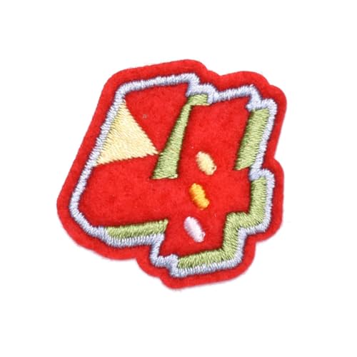 Homoyoyo 10er-Pack Bunte Zahlen-Patches Zum Aufbügeln – Stilvolle Applikationen Für Jungen Und Mädchenbekleidung Ideal Für DIY Nähprojekte Und Kreative Dekoration von Homoyoyo