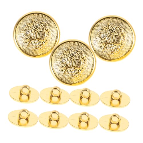 Homoyoyo 11 Stück Metall Eagle Abzeichenknopf Nähenknöpfe des Hemdes Knöpfe für Jacken Ersatzknöpfe Herrenknöpfe Jackenknöpfe Anzüge Mäntel Knöpfe Vintage-Blazer-Knopf Harz Golden Homoyoyo 11 Stück Metall Eagle Abzeichenknopf Nähenknöpfe des Hemdes Knöpfe für Jacken Ersatzknöpfe Herrenknöpfe Jackenknöpfe Anzüge Mäntel Knöpfe Vintage-Blazer-Knopf Harz Golden von Homoyoyo