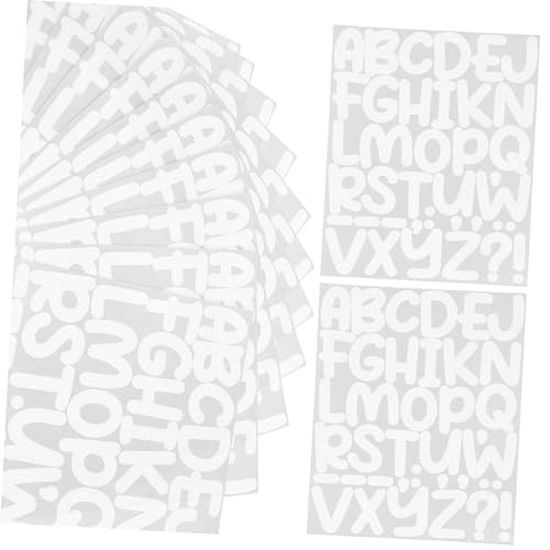Homoyoyo 12 Blatt Selbstklebende Vinyl Buchstaben Zahlen Aufkleber für Scrapbooking DIY Bastelprojekte Handaccount Dekoration Vielseitig Verwendbar Homoyoyo 12 Blatt Selbstklebende Vinyl Buchstaben Zahlen Aufkleber für Scrapbooking DIY Bastelprojekte Handaccount Dekoration Vielseitig Verwendbar von Homoyoyo