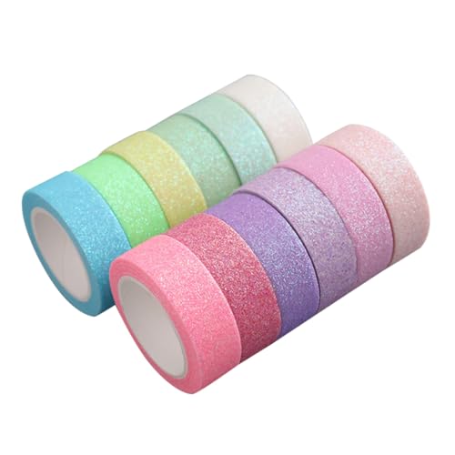 Homoyoyo 12 Rollen Washi Tape Buntes Scrapbooking Klebeband Handreißbar Klebt Stark ohne Rückstände Vielseitig für DIY Geschenkverpackung Planer Journal dekoration Tragbar und Praktisch Homoyoyo 12 Rollen Washi Tape Buntes Scrapbooking Klebeband Handreißbar Klebt Stark ohne Rückstände Vielseitig für DIY Geschenkverpackung Planer Journal dekoration Tragbar und Praktisch von Homoyoyo