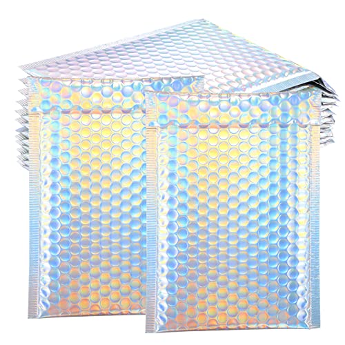 Homoyoyo 12 Stk Luftpolstertaschen in Metallic Und Holo – Bunte Versandtaschen Für Sicheren Versand - Durchsichtige Luftpolsterumschläge - Ideal Für Und Verpackungen Homoyoyo 12 Stk Luftpolstertaschen in Metallic Und Holo – Bunte Versandtaschen Für Sicheren Versand - Durchsichtige Luftpolsterumschläge - Ideal Für Und Verpackungen von Homoyoyo