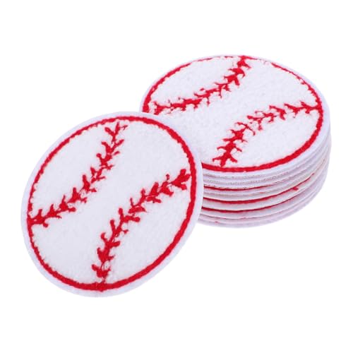 Homoyoyo 12 Stück Baseball -Stoffetiketten Kleidungsflecken für den täglichen Gebrauch austauschbare Fellflecken Aufnäher für Baseballmützen Eisen auf Baseballpflaster Handtuchstickerei Homoyoyo 12 Stück Baseball -Stoffetiketten Kleidungsflecken für den täglichen Gebrauch austauschbare Fellflecken Aufnäher für Baseballmützen Eisen auf Baseballpflaster Handtuchstickerei von Homoyoyo