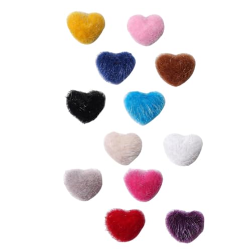 Homoyoyo 12 Stück DIY Nagelkunst Herzförmige Fuzzy Ball Dekorationen Abnehmbar für Kreative Nagelkunstgestaltung Zufällige Farben für Maniküre und Bastelprojekte Zufällige Zufällige Farbe Homoyoyo 12 Stück DIY Nagelkunst Herzförmige Fuzzy Ball Dekorationen Abnehmbar für Kreative Nagelkunstgestaltung Zufällige Farben für Maniküre und Bastelprojekte Zufällige Zufällige Farbe von Homoyoyo