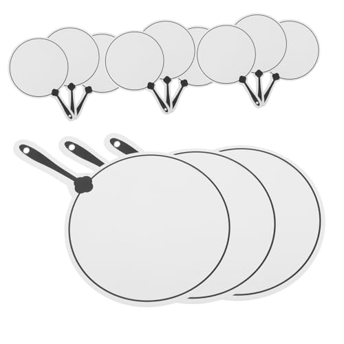 Homoyoyo 12 Stück Fan Form Leere Lesezeichen aus Karton für Diy Projekte Mit Loch für Geschenkanhänger Bastelbedarf und Kreative Gestaltungsmöglichkeiten von Homoyoyo