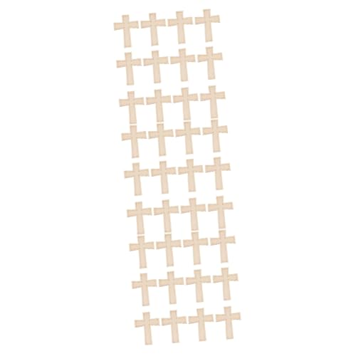 Homoyoyo 12 Stück Holzanhänger Kreuz Aus Natürlichem Holz - Ideale DIY Bastelmaterialien Zum Bemalen Und Dekorieren Für Kreative Wanddeko Und Handwerksprojekte Beige Homoyoyo 12 Stück Holzanhänger Kreuz Aus Natürlichem Holz - Ideale DIY Bastelmaterialien Zum Bemalen Und Dekorieren Für Kreative Wanddeko Und Handwerksprojekte Beige von Homoyoyo