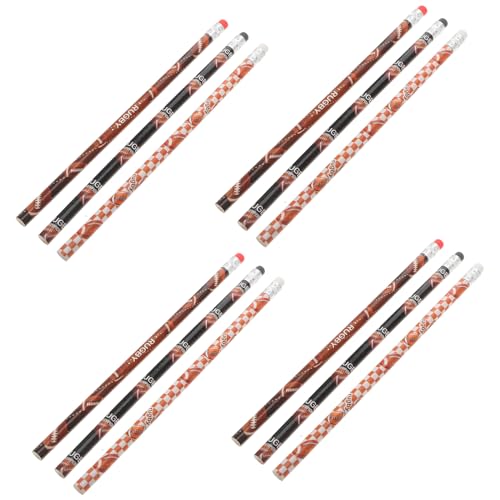 Homoyoyo 12 Stück Holzbleistifte mit Radiergummi Lange Schreib und Zeichenstifte Fußball Thema für Schüler und Künstler Weicher Radiergummi Vielseitig für Notizen und Skizzen Homoyoyo 12 Stück Holzbleistifte mit Radiergummi Lange Schreib und Zeichenstifte Fußball Thema für Schüler und Künstler Weicher Radiergummi Vielseitig für Notizen und Skizzen von Homoyoyo