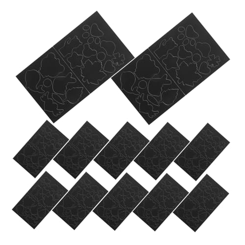 Homoyoyo 12 Stück Kleiderflicken Für Löcher Flickenkleber Für Stoff Knopfleiste Ellbogenflicken Aus Leder Daunenjacken-patch Reparaturflicken Aus Nylon Klebstoffpatches Daunentuch Schwarz Homoyoyo 12 Stück Kleiderflicken Für Löcher Flickenkleber Für Stoff Knopfleiste Ellbogenflicken Aus Leder Daunenjacken-patch Reparaturflicken Aus Nylon Klebstoffpatches Daunentuch Schwarz von Homoyoyo