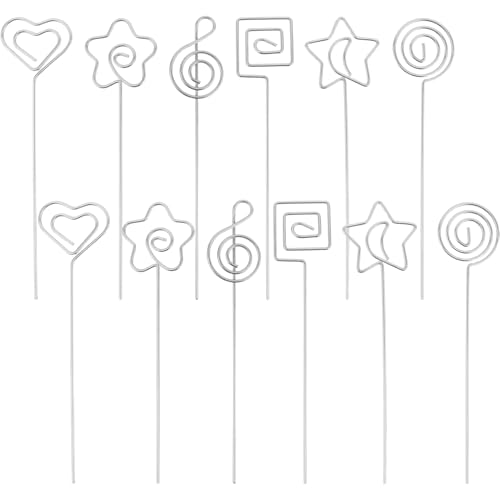 Homoyoyo 12 Stück Memohalter Clips Stilvolle Handgefertigte Notizhalter Für Den Schreibtisch Im Büro Und Zu Hause – DIY Büroklammer Zum Organisieren Von Dateien Und Erinnerungen von Homoyoyo