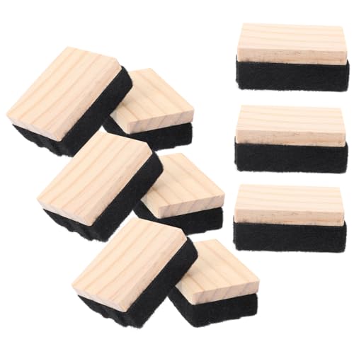 Homoyoyo 12 Stück Mini Tafelwischer Radiergummis für weiße Tafeln löschbar Schule Planke whiteboardreiniger Whiteboard Radiergummi Trockenlöscher für Whiteboards Mini-Trockenlöscher hölzern Homoyoyo 12 Stück Mini Tafelwischer Radiergummis für weiße Tafeln löschbar Schule Planke whiteboardreiniger Whiteboard Radiergummi Trockenlöscher für Whiteboards Mini-Trockenlöscher hölzern von Homoyoyo
