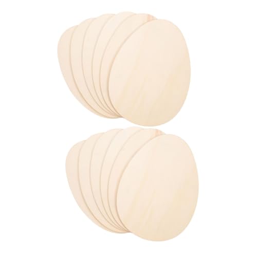 Homoyoyo 12 Stück Ostereier Eier Eiausschnitte Aus Holz Eiförmige Holzscheiben Osterdekoration Aus Hackschnitzeln Osterei-holzausschnitte Unfertigte Holzschmuckstücke Beige Holz Homoyoyo 12 Stück Ostereier Eier Eiausschnitte Aus Holz Eiförmige Holzscheiben Osterdekoration Aus Hackschnitzeln Osterei-holzausschnitte Unfertigte Holzschmuckstücke Beige Holz von Homoyoyo