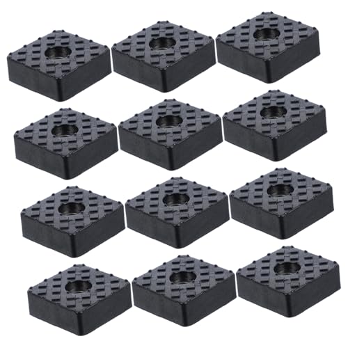 Homoyoyo 12 Stück Quadratische Gummifüße für Möbelbeine rutschfeste Bodenschoner für Holzböden Stopper für Sofas und Stühle Homoyoyo 12 Stück Quadratische Gummifüße für Möbelbeine rutschfeste Bodenschoner für Holzböden Stopper für Sofas und Stühle von Homoyoyo