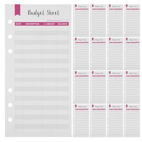 Homoyoyo 12 Stück Teiliges Budget Nachfüllset mit Budgetblättern aus Extra Starkem Papier Passend für Ringbuch für Haushaltsplanung Einfache Organisation und Finanzmanagement im Büro und Homoyoyo 12 Stück Teiliges Budget Nachfüllset mit Budgetblättern aus Extra Starkem Papier Passend für Ringbuch für Haushaltsplanung Einfache Organisation und Finanzmanagement im Büro und von Homoyoyo