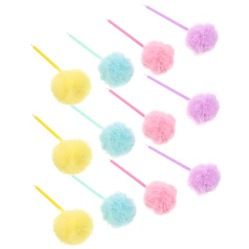 Homoyoyo 12 Stück Teiliges Bunte Flauschkugel Kugelschreiber mit Weichem Pompon Kreative Schreibstifte für Schule Büro Kindergeburtstag Dekorative Plüsch Kugelschreiber für Schüler Homoyoyo 12 Stück Teiliges Bunte Flauschkugel Kugelschreiber mit Weichem Pompon Kreative Schreibstifte für Schule Büro Kindergeburtstag Dekorative Plüsch Kugelschreiber für Schüler von Homoyoyo
