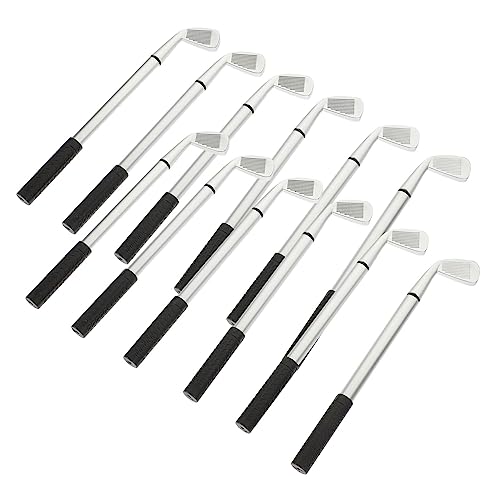 Homoyoyo 12 Stück Teiliges Golf Kugelschreiber Miniatur Modell für Golf Fans Hochwertige Metall Ballpoint Pen für Büro und Studium für Auszeichnungen und Veranstaltungen von Homoyoyo