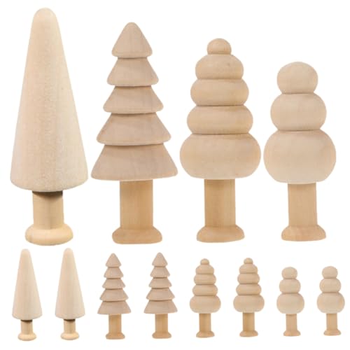 Homoyoyo 12 Stück Teiliges Holz Weihnachtsbaum Deko Unbemalt DIY Bastelset Tischdeko Weihnachtsbaumschmuck aus Naturholz Kompakt Vielseitig für Festliche Raumgestaltung Homoyoyo 12 Stück Teiliges Holz Weihnachtsbaum Deko Unbemalt DIY Bastelset Tischdeko Weihnachtsbaumschmuck aus Naturholz Kompakt Vielseitig für Festliche Raumgestaltung von Homoyoyo