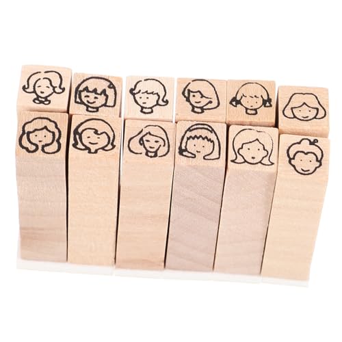 Homoyoyo 12 Stück Teiliges Holzstempel mit Cartoon Motiven Langlebige DIY Stempel für Scrapbooking Tagebücher Geschenkverzierung und Kreative Bastelarbeiten Homoyoyo 12 Stück Teiliges Holzstempel mit Cartoon Motiven Langlebige DIY Stempel für Scrapbooking Tagebücher Geschenkverzierung und Kreative Bastelarbeiten von Homoyoyo