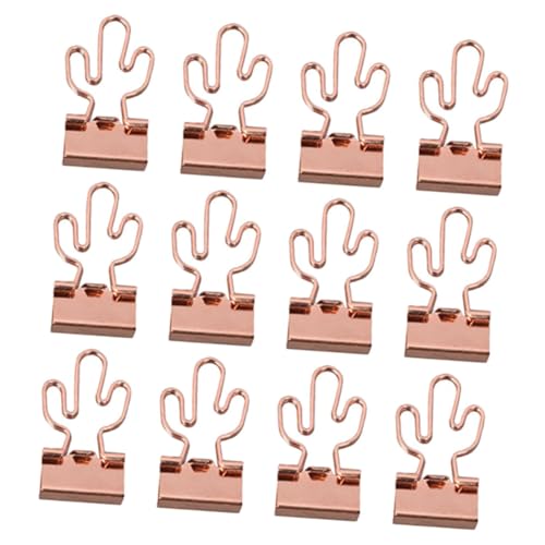 Homoyoyo 12 Stück Teiliges Kleine Metall Binder Clips in Roségold Vielseitige Büroklammern für Dokumente Akten und Papierorganisation für Büro Schule und Zuhause Homoyoyo 12 Stück Teiliges Kleine Metall Binder Clips in Roségold Vielseitige Büroklammern für Dokumente Akten und Papierorganisation für Büro Schule und Zuhause von Homoyoyo