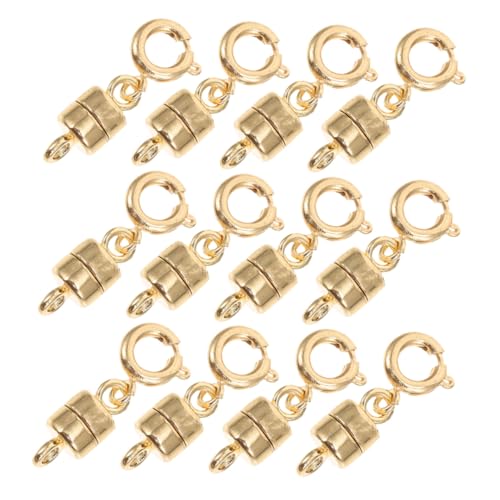 Homoyoyo 12 Stück Teiliges Magnetischer Schmuckverschluss Starker Halteclip mit Karabinerverschluss Vielseitiger Verlängerer für Armbänder Halsketten und Fußketten Einfache Handhabung Homoyoyo 12 Stück Teiliges Magnetischer Schmuckverschluss Starker Halteclip mit Karabinerverschluss Vielseitiger Verlängerer für Armbänder Halsketten und Fußketten Einfache Handhabung von Homoyoyo