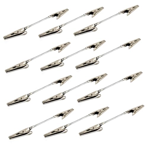 Homoyoyo 12 Stück Teiliges Metall Alligator Klemmen Memo Clips Robuste DIY Fotohalter aus Premium Legierung Vielseitig für Büro Partydekoration Karten und Notizenhalter Doppelkopf Klammern Homoyoyo 12 Stück Teiliges Metall Alligator Klemmen Memo Clips Robuste DIY Fotohalter aus Premium Legierung Vielseitig für Büro Partydekoration Karten und Notizenhalter Doppelkopf Klammern von Homoyoyo