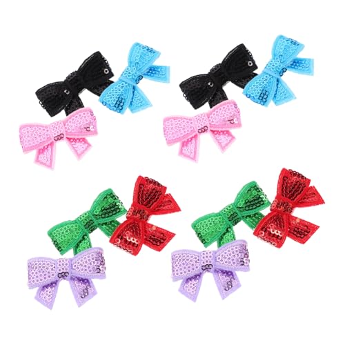 Homoyoyo 12 Stück Teiliges Mini Schleifen aus Weichem mit Pailletten DIY Bastelzubehör für Kleidung und Haar Accessoires Langlebig Leicht Vielseitig Einsetzbar Farblich Zufällige Farbe Homoyoyo 12 Stück Teiliges Mini Schleifen aus Weichem mit Pailletten DIY Bastelzubehör für Kleidung und Haar Accessoires Langlebig Leicht Vielseitig Einsetzbar Farblich Zufällige Farbe von Homoyoyo